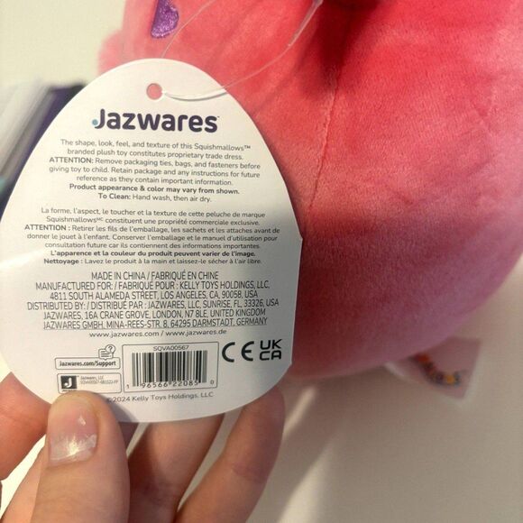 Mont the Monster 8" Valentine's Day Squishmallow - Picture 6 of 6